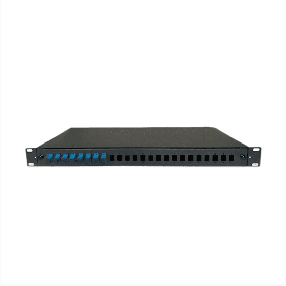Кросс оптический 1U-FC/UPC-8-8-8