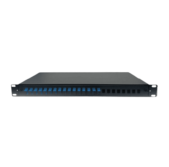 Кросс оптический Pro 1U-SC/APC-16-16-16 (RAL 9005)