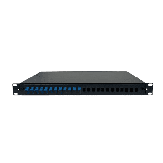 Кросс оптический Pro 1U-LC/UPC-12-12-12 (RAL 9005)