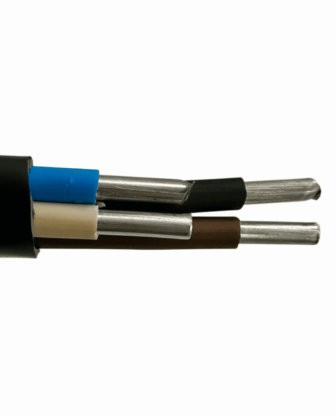 Кабель АВВГ 3*25+1*10